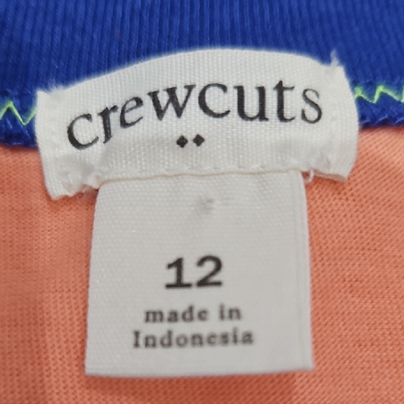 Crewcuts Blue and Peach Top - Picture 2 of 6